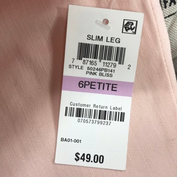 Style & co. Petite Slim-Fit Tummy-Control Jeans - Picture 6 of 7